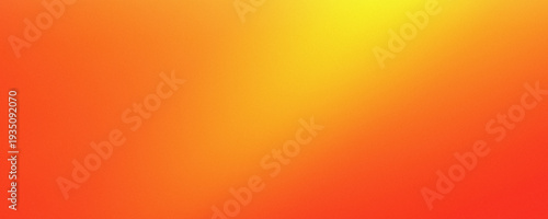 Vibrant orange and yellow gradient background transitioning from warm orange tones to bright yellow in the topright corner slowly