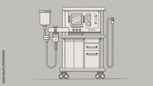 Medical Anesthesia Machine Equipment for Surgery
