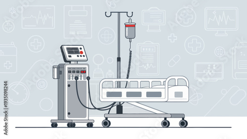 Medical Hospital Bed and Patient Warming System Equipment
