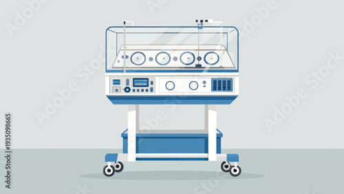 Neonatal Infant Incubator Machine for Medical Care