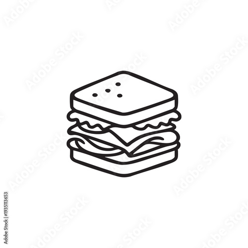 Classic Sandwich Icon