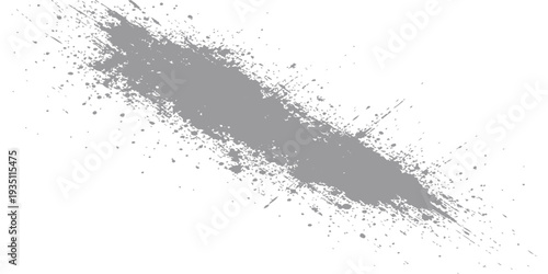 A dark vector illustration featuring an abstract grunge background with black ink splashes and liquid paint splatters creating a dirty textured pattern of stains and drops on an artistic frame