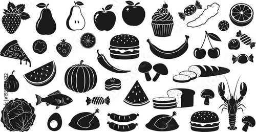 Black female doctor or nurse silhouette wearing scrubs and stethoscope professional healthcare worker avatar icon for medical clinic hospital services