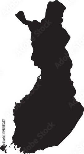 Vector map of France and Republic of Ireland silhouette featuring an abstract profile of a fashion lady with black hair art illustration