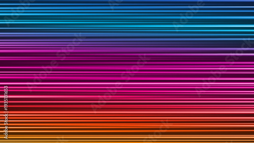 Abstract background with horizontal rays