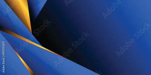 Luxury abstract background with golden lines on dark, Illustration from vector about modern template deluxe design.