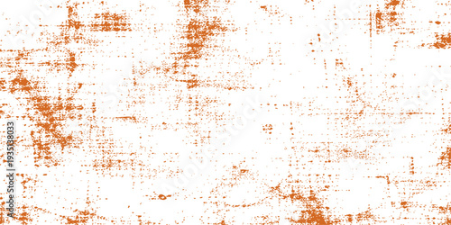 An aged brown grunge background features a rough textured surface of rusty metal and peeling paint on an old dirty wall to create a vintage material backdrop pattern