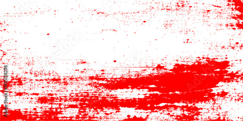 Wallpaper Mural Red paint splashes and ink splatters create a grunge textured background with artistic blood color drops for a decorative vector illustration banner Torontodigital.ca