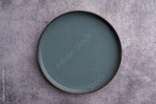  Ceramic Cake Plate Top View Marble Background