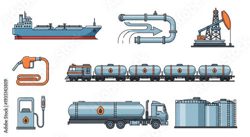Oil Refining and Transportation Equipment.