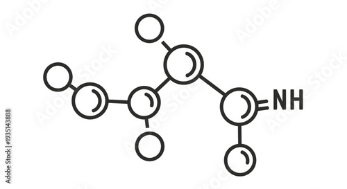 Molecular structure diagram of a chemical compound with rings and functional groups
