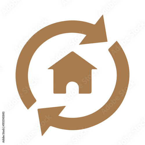 Home Cycle Icon