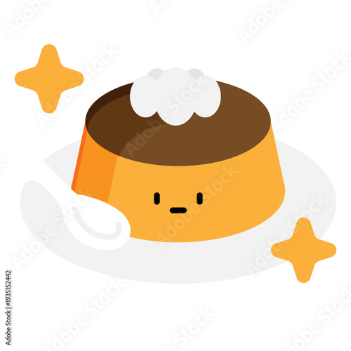 Cute Cake Illustration