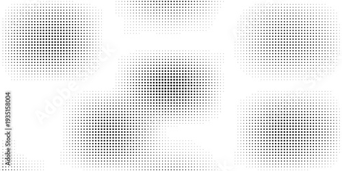 Abstract halftone dotted background. Monochrome pattern with dot and circles.  Vector modern pop art texture for posters, sites, business cards, cover postcards, interior design, labels, stickers.