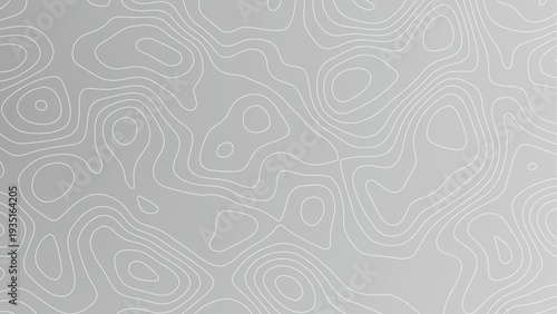 Gray background with topographic contour