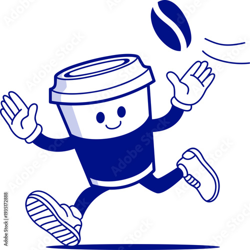 illustration concept for coffee shop and pastry