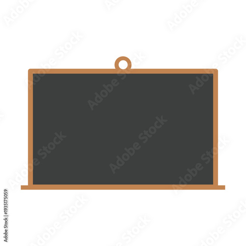 Blank Chalkboard Hanging Icon