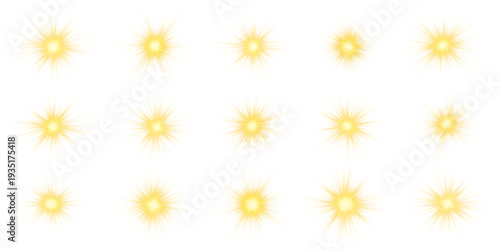 Soft glowing sun beams ripple and shimmer across a bright abstract scene. Gradients and light layers enhance motion, depth, and cheerful visual charm. Ideal for modern digital art png