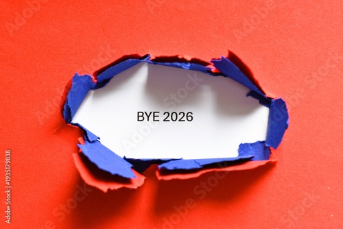 bye 2026 background 