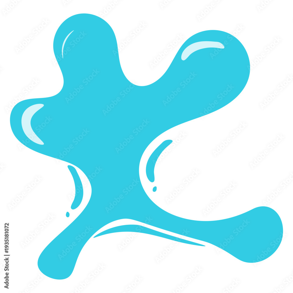 Obraz premium Fluid Splash Abstract