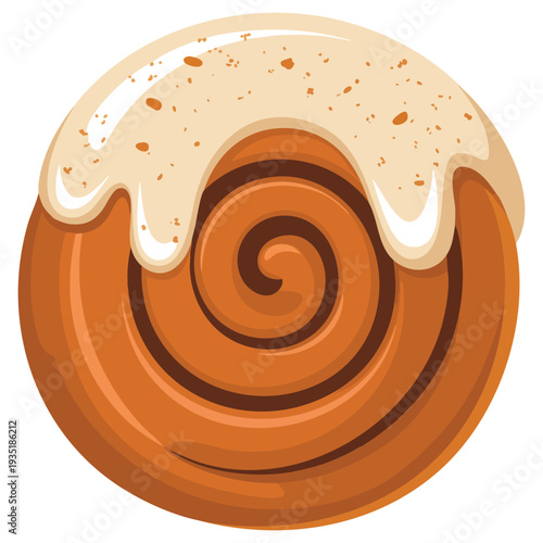 Dental implant tooth illustration ideal for healthcare clinic awareness oral surgery concept and medical themed artwork