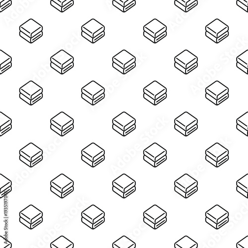 Stacked towels forming a repeating texture, representing cleanliness and hospitality