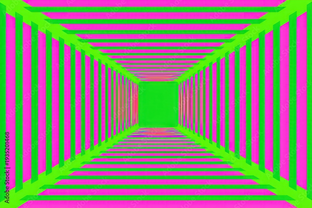 Fototapeta premium Abstract Graphic Element of abstract minimalistic symmetric psychedelic style backgrounds purple vibrant color.