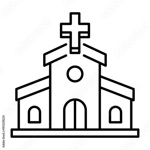 This Church icon is suitable for Christian Events, etc