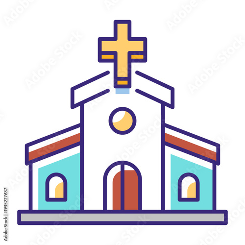 This Church icon is suitable for Christian Events, etc
