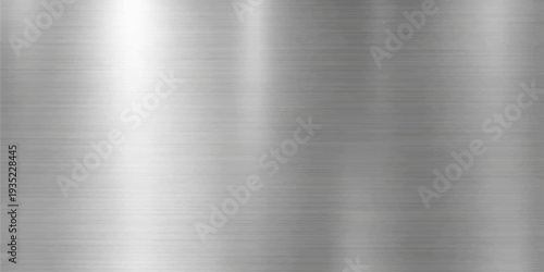 Abstract the gleaming surfaces of brushed metal reflecting light in a sleek and modern design, creating a sense of sophisticated texture and industrial charm.