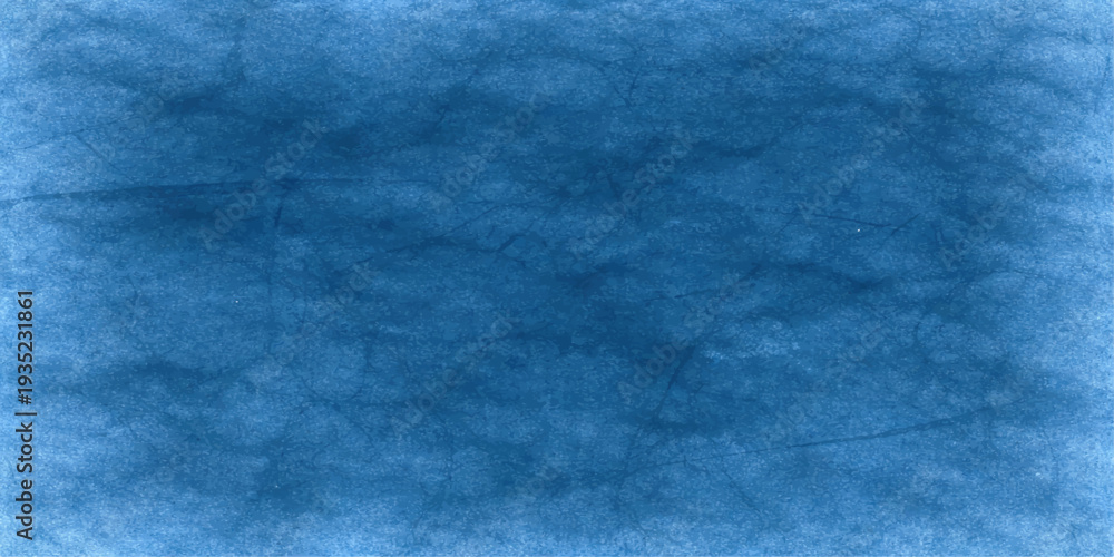 Fototapeta premium Abstract a textured blue backdrop, it's a visual metaphor. the aged paper, painted with shades of teal and indigo, evoking a sense of history.