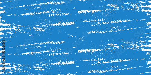 Solid blue wax crayon scribble texture. Abstract hand drawn chalk texture background with messy rough detailed strokes vector illustration isolated on transparent background 