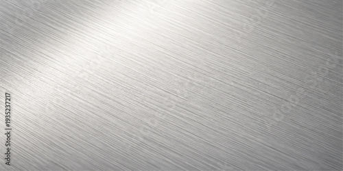 Abstract Metallic texture showcases a brushed metal surface, rendered in a photorealistic style. the interplay of light and shadow highlights the subtle textures and sheen.