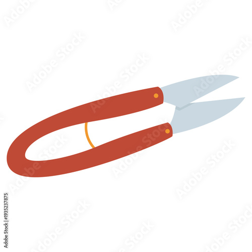 Thread Snips Tool Illustration