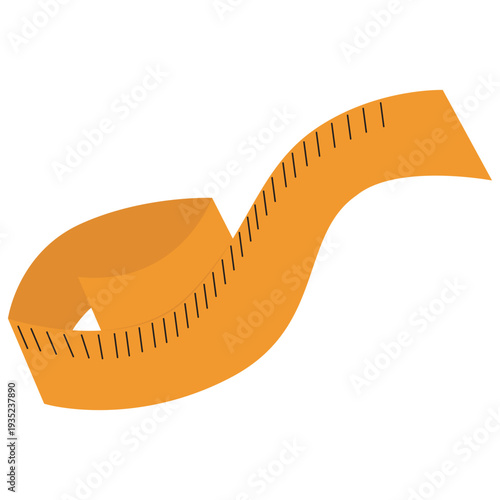 Flexible Measuring Tape Icon