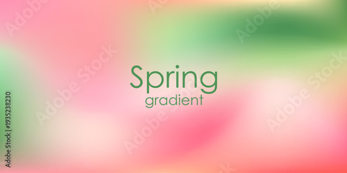 Pastel spring colored gradient background