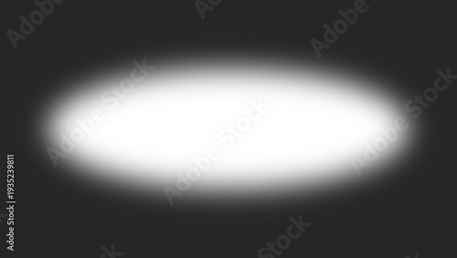 Black transparent vignette edges oval shaped border frame blur shadow effect light focus for highlight and mockup design. Vignette monochromic frame on transparent background. Vector illustration.