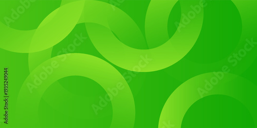 Abstract green circle background trendy. Fluid shapes composition. vector design concept. Decorative web layout simple modern good art natural