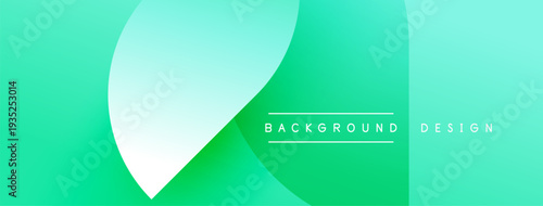 Abstract gradient background. Soft turquoise, green hues blend smoothly. Minimalist design with text elements present. Modern aesthetic.