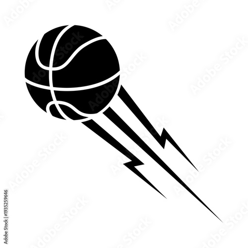 Basketball icon vector. Three pointer Illustration sign. Throwing the ball symbol or logo.