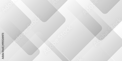 Abstract gradient gray geometric background suitable for websites, banners. White abstract template. Modern elegant white gray banner with creative design. Vector abstract graphic triangle.