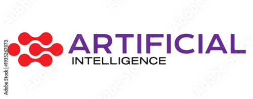 Artificial Intelligence and Technology Digital Logo Concept