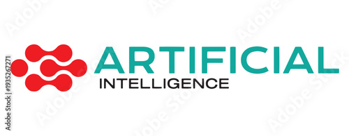 Artificial Intelligence and Technology Digital Logo Concept