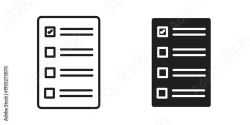 Quota icon. Simple outline style concept. Thin line vector illustration.