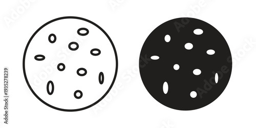 Thalassaemia icon. Simple outline style concept. Thin line vector illustration.