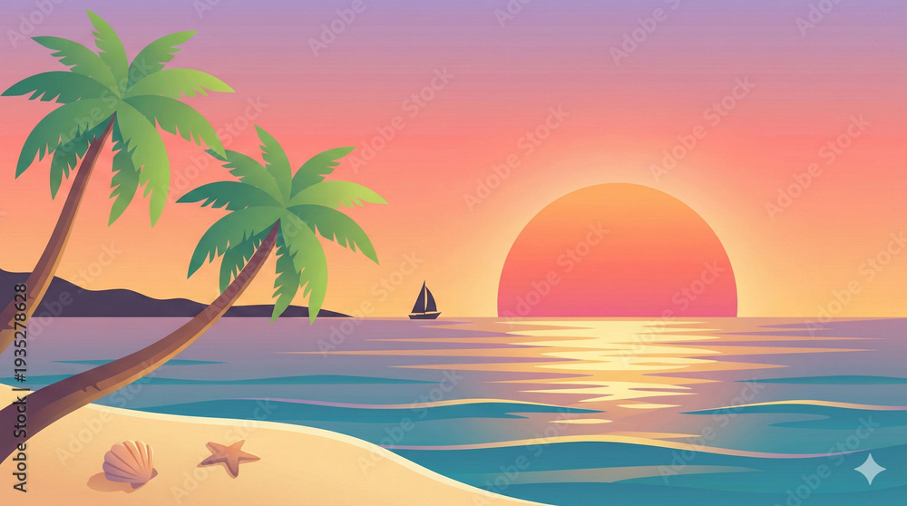 Obraz premium a sea background