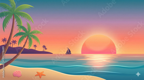 a sea background