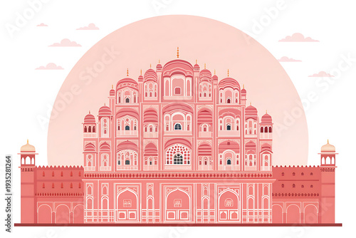 Hawa Mahal Pink Facade
