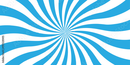 Vector illustration pattern beam rays. Spiral radial striped backdrop design. Abstract background with rays retro starburst abstract. Sunburst background.