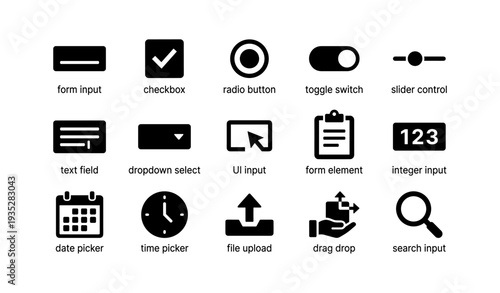 User interface icons: essential elements for web design and app development